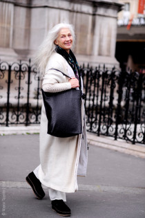 Street Style Aesthetic Wayne Tippetts Older Woman